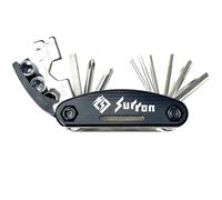 Motorcycle Multi Tool Kit for Sur Ron Surron 48T 52T 54T 58T 64T Light Bee X S CNC Aluminum Alloy Function Folding Screwdriver Wrench Repair Set Portable Maintenance Tool