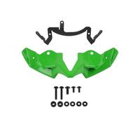 Motorcycle Naked Front Downforce Spoiler Winglet Wing For Z900 Z 900 2020-2024(GREEN)