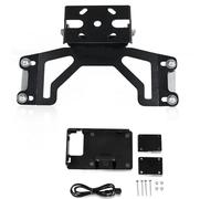 Motorcycle navigation bracket Black GPS Navigator Phone Mount Bracket For For versys 1000 For 2019 2020 2021 2022 Accessories Navigation Support(A set)