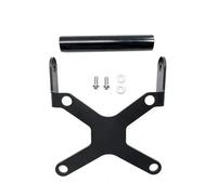 Motorcycle Navigation Bracket For Royal Enfield Himalayan 450 2024 2025 Phone Holder GPS Stand Plate Extension Mount Parts Navigation Holder Adapter(BLACK 2,22mm)