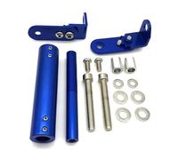 Motorcycle Navigation Bracket For Trail125 PCX125 ADV160 1 Set Motorcycle Phone Navigation GPS Bracket Motorcycle Mobile Phone Holder GPS Stand Bracket Phone Mount(Blue)