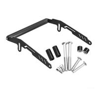 Motorcycle Navigation Bracket for Zontes 368G, Thickened Metal Mounting Kit, Stable Phone Holder for Rough Terrain Riding, Black