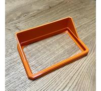 Motorcycle Navigation Bumber Case Sun Shade Screen | Compatible with Garmin Zumo XT and Garmin Zumo XT2 (Orange, Garmin Zumo XT2 Bumper Sun Shade case)