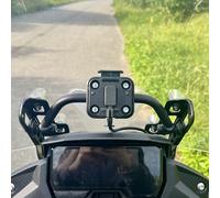 Motorcycle Navigation Mount Holder for Garmin Zumo XT, XT2, AMPS Pattern | 'Pancake' | (13mm)