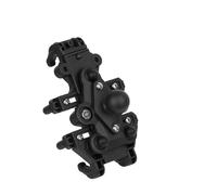 Motorcycle Navigator Mount Quick Grip Vibration Damping Phone Mount Spring Loaded Motorcycle Holder Bike Mobile Hoder With 1 Inch Ball For Ram Navigation Bracket GPS