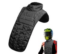 Motorcycle Neck Warmer - Winter Cycling Half Face Cover Comfortable Balaclava Chest Protector | Cold Weather Riding Hiking Skiing Snowboarding Outdoor Sports M, Black, Consulte la descripción