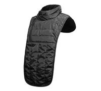 Motorcycle Neck Warmer Winter Motorcycle Neck Warmer Chest and Shoulder Warmer Neck Warmer Motorcycle Thermal Neck Protection Motorcycle for Men Windproof Neck and Chest Warmer Motorcycle, Black/Long