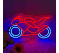 Motorcycle Neon Signs for Wall Decor, VIP Neon Lights Signs for Room Decor, Led Light Up Sign with USB Powered for Bar, Hotel, Cafe, VIP Room, Home Decoration