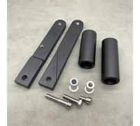 Motorcycle No Cut Frame Sliders Crash Falling Protection For Cbr 600rr 600 Rr For Cbr600rr 2009 2010 2011 2012 Side Panel Frame Guard(Black)