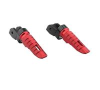 Motorcycle Non-Slip Foot Rest Pegs For G310R 2017-2025 For G310RR 2023-2025 Motorcycle Modification Foot Pedal(Red-Short)