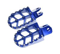 Motorcycle Non-Slip Foot Rest Pegs For SUZUKI For DRZ400 DR-Z400E DR-Z400S DRZ400SM RM125 RM250 RM250Z RMX250 Motorbikes Foot Pedal(Blue)