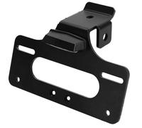 Motorcycle Number Plate Bracket For CRF300L For CRF300LS 2021-2024 Motorcycle License Plate Holder Fender Eliminator Registration Bracket(Black with Light)