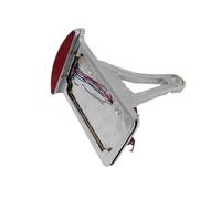 Motorcycle Number Plate Bracket For Sportster For Chopper For Bobber Softail Universal Brake Tail Light Side Mount License Plate Bracket Holder