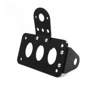 Motorcycle Number Plate Bracket For Sportsters For Bobber For Chopper Rear Stop Light Motorcycle Side Mount Tail W/License Number Plate Bracket(Bracket)