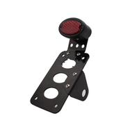Motorcycle Number Plate Bracket For Sportsters For Bobber For Chopper Rear Stop Light Side Mount LED Tail W/License Number Plate Bracket(F)