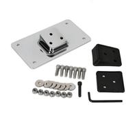 Motorcycle Number Plate Mount Holder Laydown License Mount Bracket Kit Bike Bracket Mount Kit