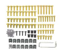 Motorcycle Nut And Bolt Kit Compatible With For Aerox155 For YZF600 For YZF1000 Screw Combination Motorcycle Bolts Combination Screw Connection Bolts Decoration