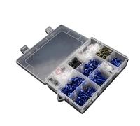 Motorcycle Nut And Bolt Kit Compatible With For V-Star 650 For DS650 For SR400 Self Tapping Screw Combination Motorcycle Bolts Combination Kit Motorcycle Bolts