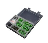 Motorcycle Nut And Bolt Kit Compatible With For V-Star 650 For DS650 For SR400 Self Tapping Screw Combination Motorcycle Bolts Combination Kit Motorcycle Bolts