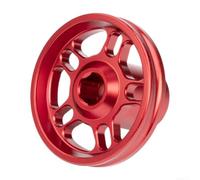 Motorcycle Nut Protector For XMAX 400 2017-2024(red) | CNC machined precision, black matte finish, no white stains, fits XMAX 250 300 400 models