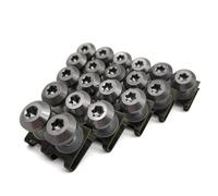 Motorcycle Nuts and Bolts Compatible With Buell For 1125CR For 1125R For M2 For Cyclone For Ulysses For XB12X For X1 For XB12 Motorcycle Fairing Body Bolt Screw Bolts Nuts(Titanium)