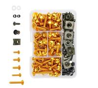 Motorcycle Nuts and Bolts Compatible With For Ninja For 1000R For ZX1000A For EX250E 1986 1987 177pcs Bodywork Screws Nuts Fairing Bolt Kit