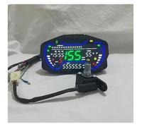 Motorcycle Odometer Gauge Universal LED Digital Tachometer Fuel Meter Tachometer Accessories Motorcycle Odometer Gauges Component Trip Motorbike Kit