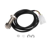Motorcycle Odometer Sensor Universal Fit High Strength Accurate Speed Measurement for Most Motorcycles ABS Material 5pcs Set