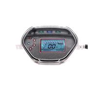 Motorcycle odometer Tachometer DIGITAL METER For Wave 100 Ex5 110 CX CD The Motorcycle Tachometer's Mirror-effect Frame Enhances Its Appearance.