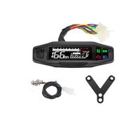 Motorcycle Odometer Universal Motorcycle Tachometer Dashboard Digital Panel Tachometer Odometer Speed Gauge RPM Meter For Titan 150