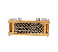 Motorcycle Oil Cooler Cooling Radiator Engine Kit Universal for CRF XR KLX 50 70 90 110 125 140cc SSR Taotao Coolster Kayo Apollo Dirt Pit Bike ATV Gold