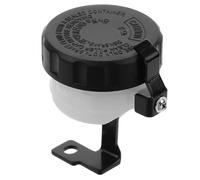 Motorcycle Oil Cup Black Plastic Brake Fluid Reservoir Replacement