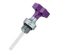 Motorcycle Oil Dipstick for Engine Maintenance and Performance Tuning with Aluminum Alloy Construction and Anti-Slip Grip Design (Purple)