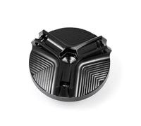 Motorcycle Oil Filler Cap Master Cylinder Brake Fluid Reservoir Cover For CBR 1000RR 1000 RR 2005-2018 LIANGYIMEI(1pcs black)