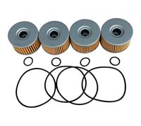 motorcycle oil filter Fit For Honda ATV TRX420FA 2009-2023 TRX500FA 2015-2019 TRX520FA 2020-2023 Fourtrax 15412-HP7-A01 Oil Filter(4pcs)