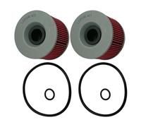 Motorcycle Oil Filter Fit for KA-WAS GPX750R GPZ750 ZXR750 ZL900 ZX900 GPZ900R Ninja KZ1000 Police Z1000 ZG1000 GTR1000 ZL1000 Model Replacement(2pcs)