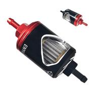 motorcycle oil filter fuels cleaner alloy housing glass views stainless core rustproof filtration motorbike maintenance part high flow replacement dirt bike scooter quad atv off road street