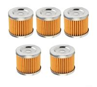 Motorcycle Oil Grid and Cool Front Aluminum Oil Filter Element Compatible with GN125 to Reduce Engine Wear and Maintain Lubrication