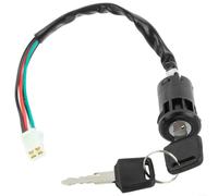Motorcycle On Off Switch 2 Keys 4 Wires Motorcycle On | Universal fit, 2 keys included, 4-wire system, secure engine stop, easy to use