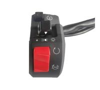 Motorcycle On Off Switch 7/8" 22mm Motorcycle Accessories Motorbike Horn Button Turn Signal Fog Lamp Light Start Handlebar Electric Controller Switch(2)