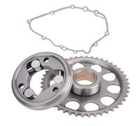 Motorcycle One Way Bearing Starter Clutch Gear Flywheel Gasket Compatible With 5 ER500 500 EX500A 500R EX500D EN500(1Set)