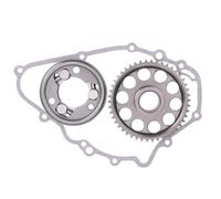 Motorcycle One Way Starter Clutch Bearing Kit And Cylinder Gasket Compatible With 5 ER500 EN450A EX500A EX500D EN500(1 Set)