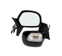 Motorcycle Outer Mirror For Goldwing Gold Wing 1800 GL1800 2001 2002 2003 2004-2015 2016 2017 Motorcycle Rear View Mirror LED Turn Signals(Black - Clear)