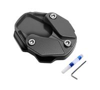 Motorcycle Pad, Aluminum Alloy Support Plate, Extender Mat for Secure Parking, Rustproof Sturdy Construction, Widened Modified Design, Premium Bike Accessory, Hot Pavement Grass Use