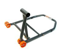 Motorcycle Paddock Single-Sided Rear Paddock Stand Heavy Duty Grey Orange (MPW-RPS1002)