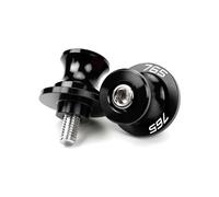 Motorcycle Paddock Stand Bobbins For TRIUMPH Street Triple 765 R RX RS Motorcycle M8 Swingarm Spools Slider Stand Screws(Black)