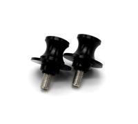 Motorcycle Paddock Stand Spool Sliders For GSX-R GSXR 600 750 1000 K1 K2 K3 K4 K5 K6 K7 K8 K9 K11 M8 Motorcycle Accessories Swingarm Spools Slider Stand Screws(8mm black)