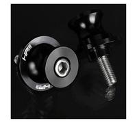 Motorcycle Paddock Stand Spool Sliders FOR HP2 Enduro 2008-2013 2012 2011 2010 2009 CNC Aluminum 8MM Motorcycle Accessories Swingarm Spools Slider Stand Screws(8MM Black LOGO)