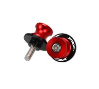 motorcycle paddock stand spools For YZF R1 R3 R6 R25 1999-2023 2020 2007 2019 Motorcycle Accessories 6MM CNC Aluminum Swingarm Spools Stand Screws Slider(6MM-Red)