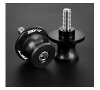 motorcycle paddock stand spools For YZFR1 YZF-R1 1998 1999-2020 2021 2022 Motorcycle CNC Aluminum Swingarm Spools M6 Stand Screws(Black 6MM)